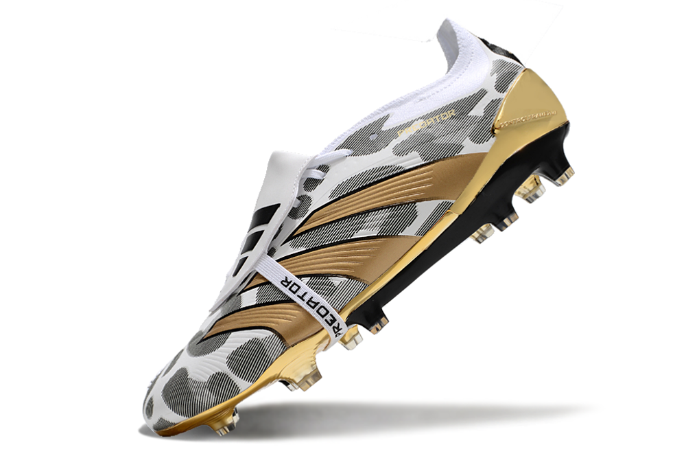 Adidas Predator Elite FT FG Gold White - Crampons de football