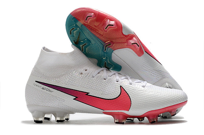 Superfly 7 Elite FG White Crimson
