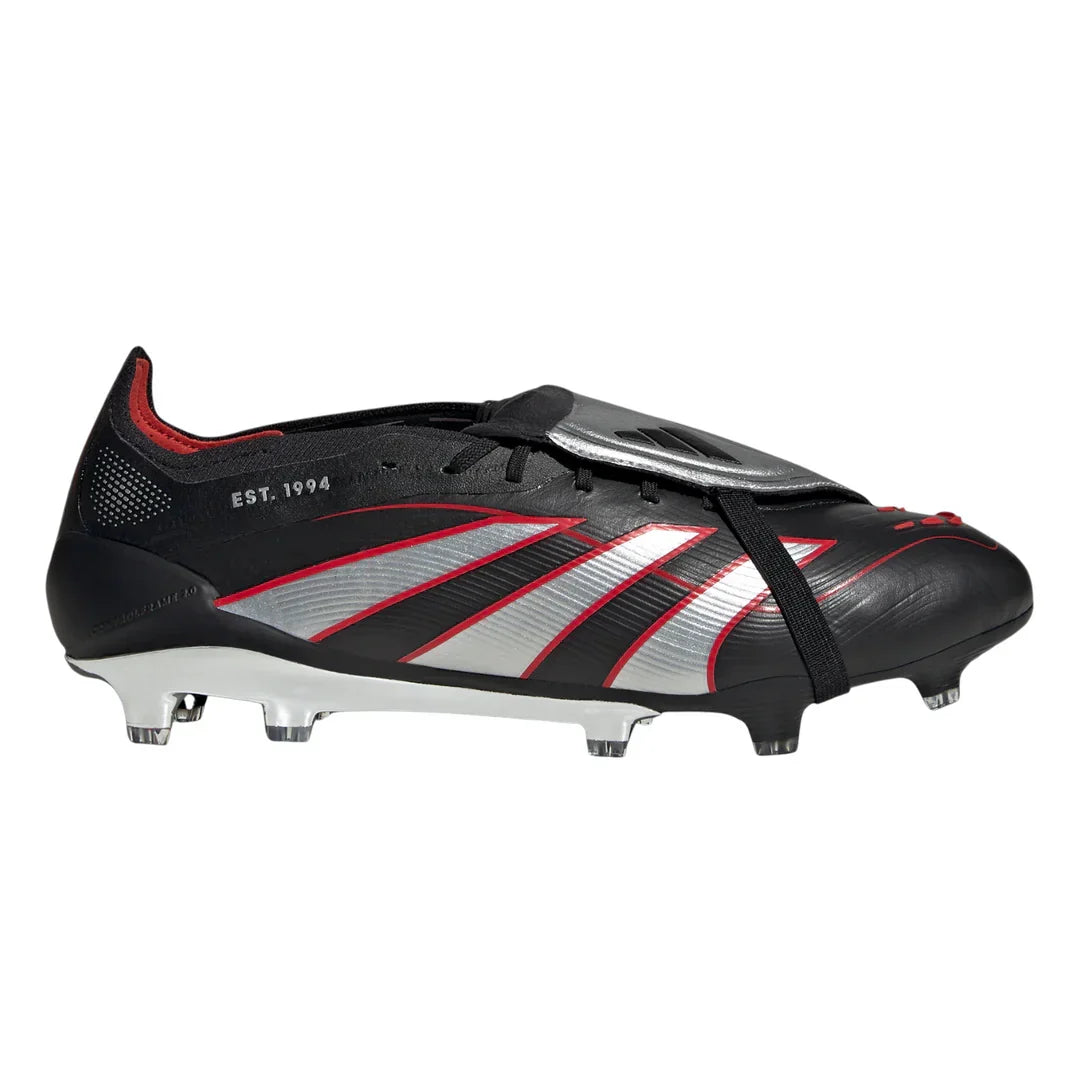 Adidas Predator Elite FT FG Black/Grey - Crampons de football