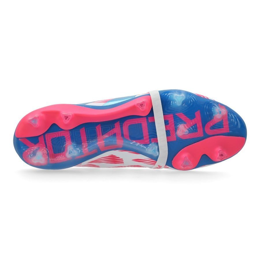 Adidas Predator Elite FT FG Blue Pink - Crampons de football