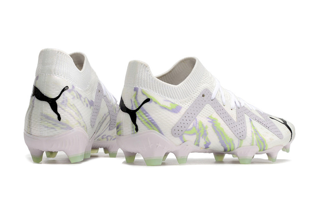 Future 7 Ultimate FG/AG White/Lime Green