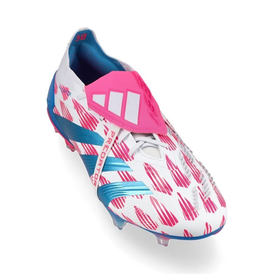 Adidas Predator Elite FT FG Blue Pink - Crampons de football