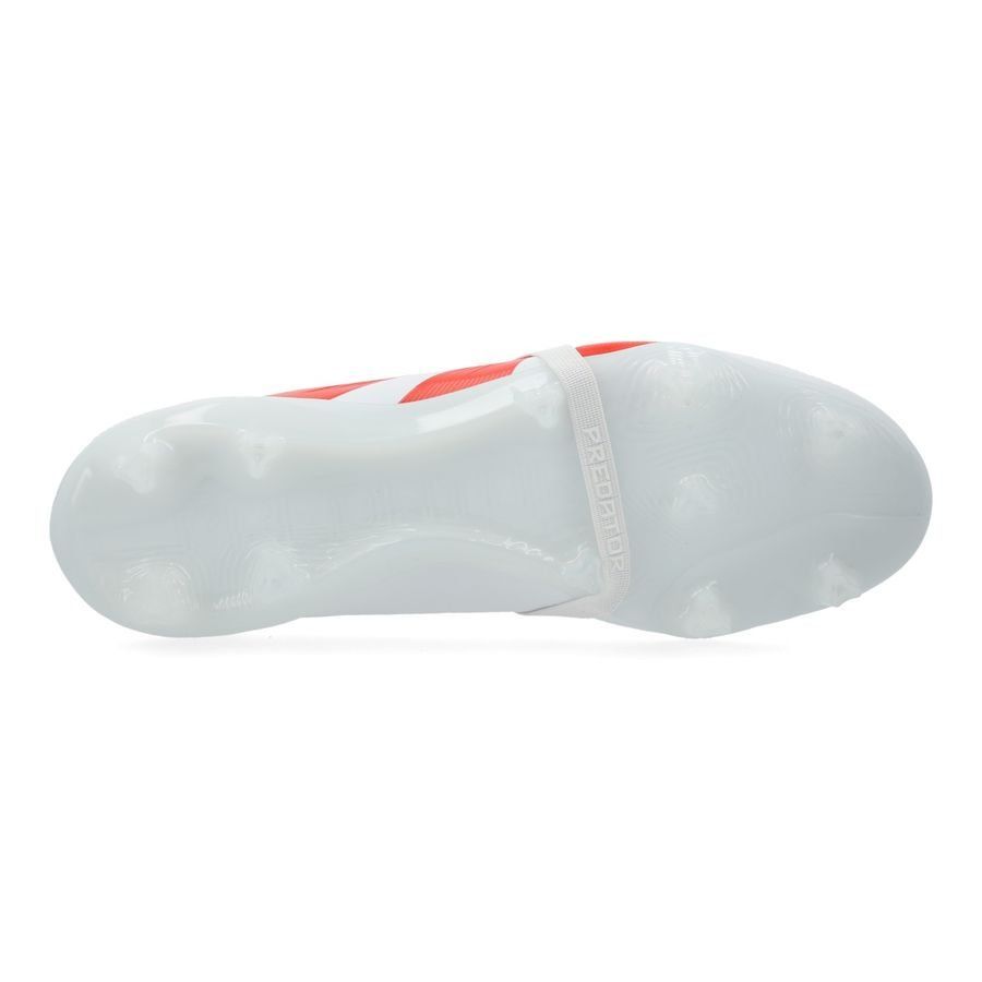 Adidas Predator Elite FT FG White Red - Crampons de football