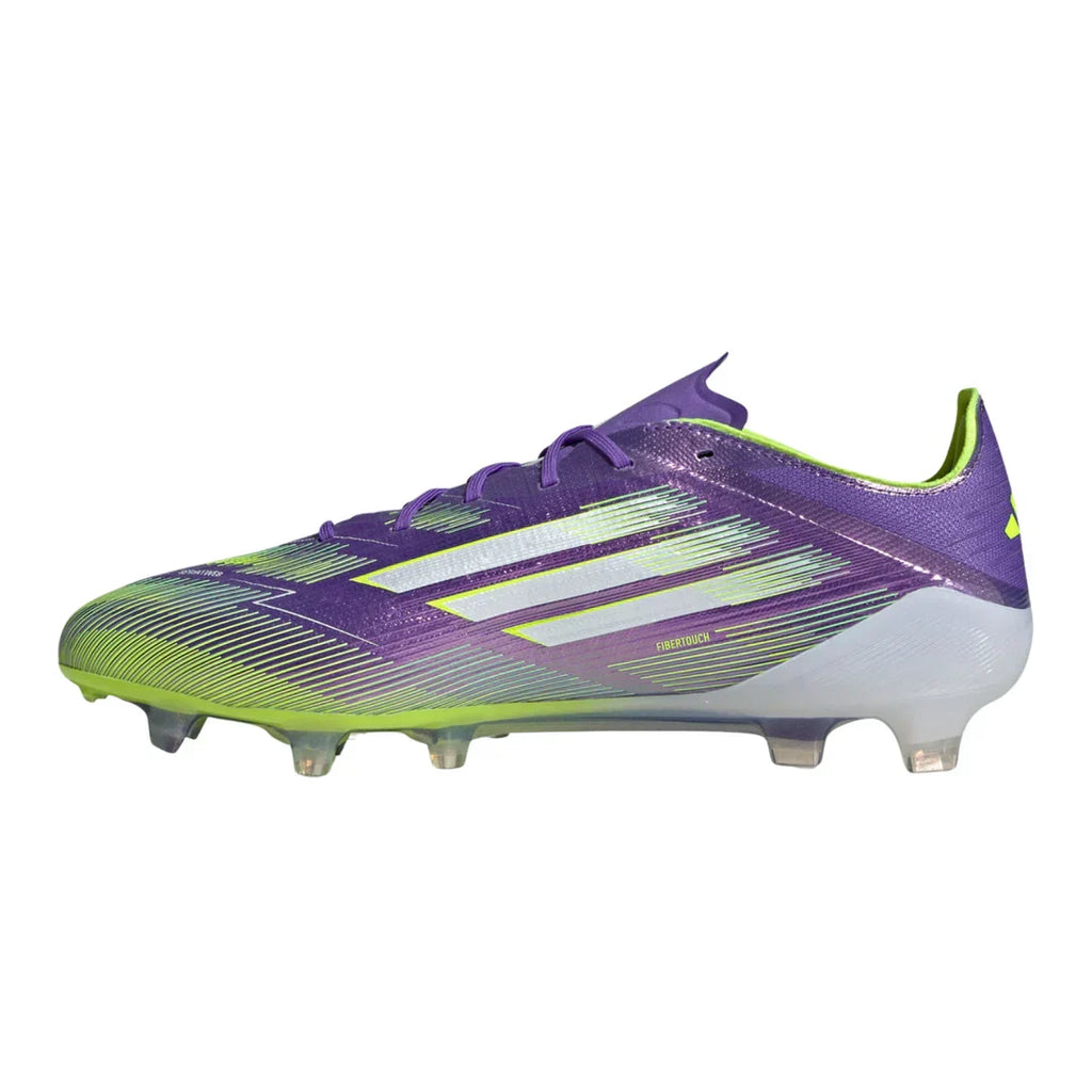 Adidas F50 Elite FG Laced Purple/Green - Crampons de football
