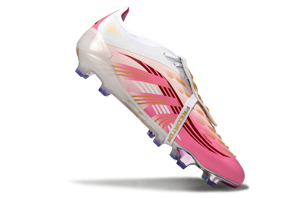 Adidas Predator Elite FT FG White/Pink - Crampons de football