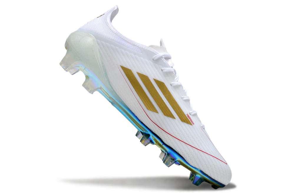 Adidas F50 Elite FG Laced Green/White - Crampons de football