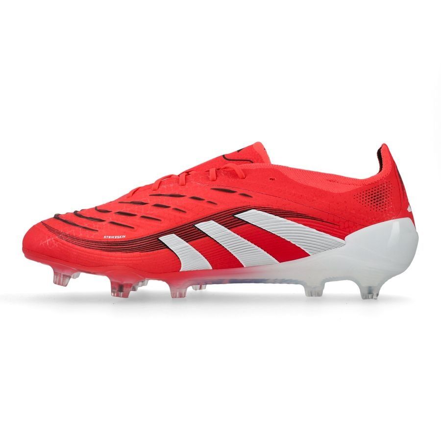 Adidas Predator Elite FG Laces Red/White - Crampons de football
