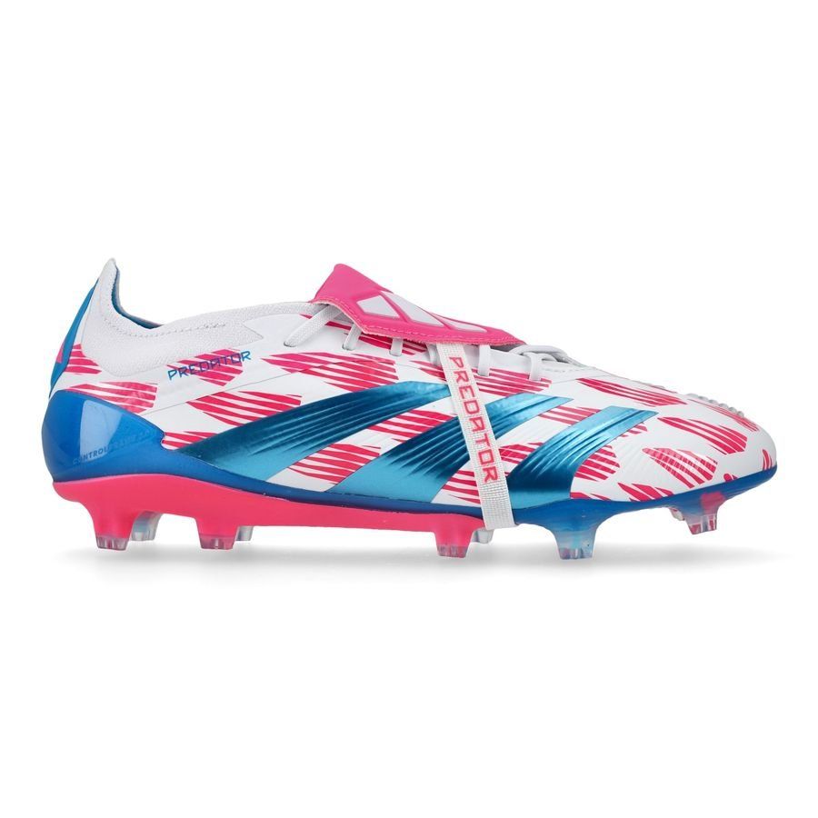 Adidas Predator Elite FT FG Blue Pink - Crampons de football