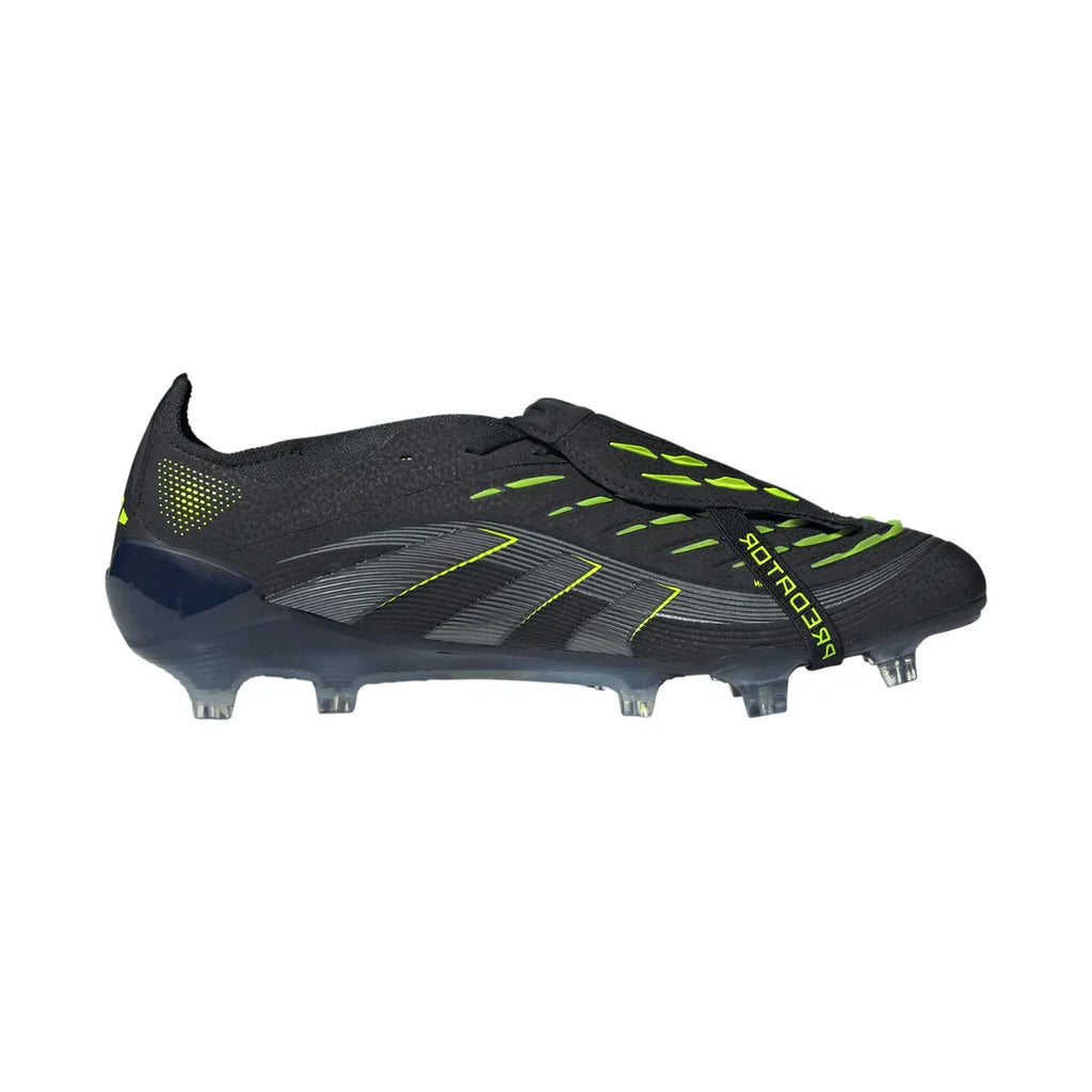Adidas Predator Elite FT FG Black/Green - Crampons de football