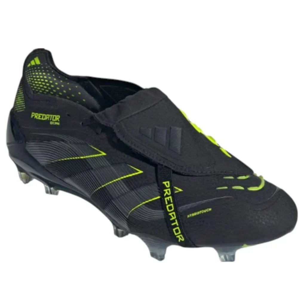 Adidas Predator Elite FT FG Black/Green - Crampons de football