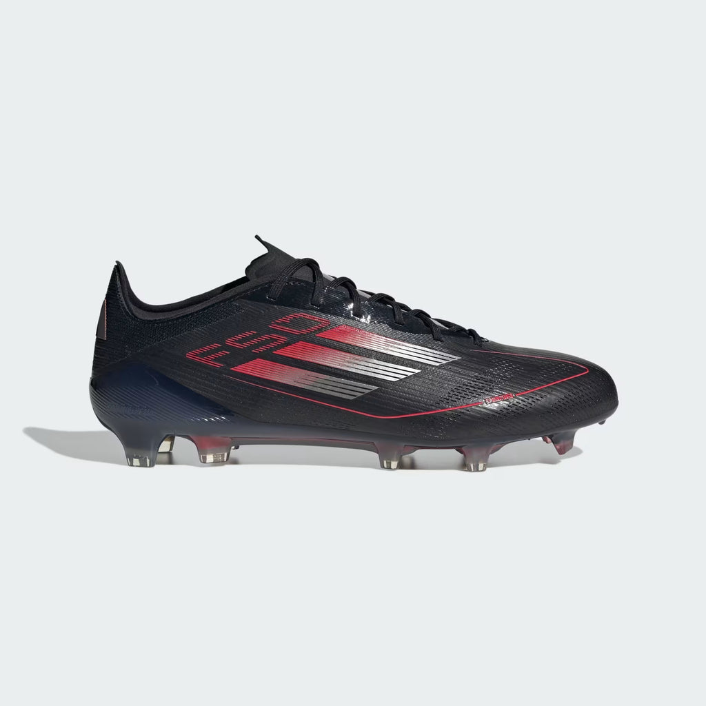 Adidas F50 Elite FG Laced Black/Red - Crampons de football
