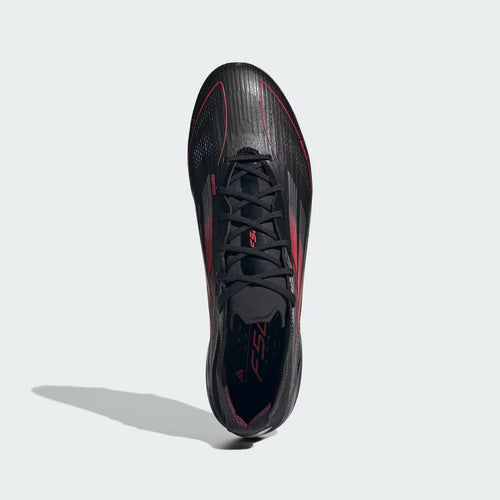 Adidas F50 Elite FG Laced Black/Red - Crampons de football