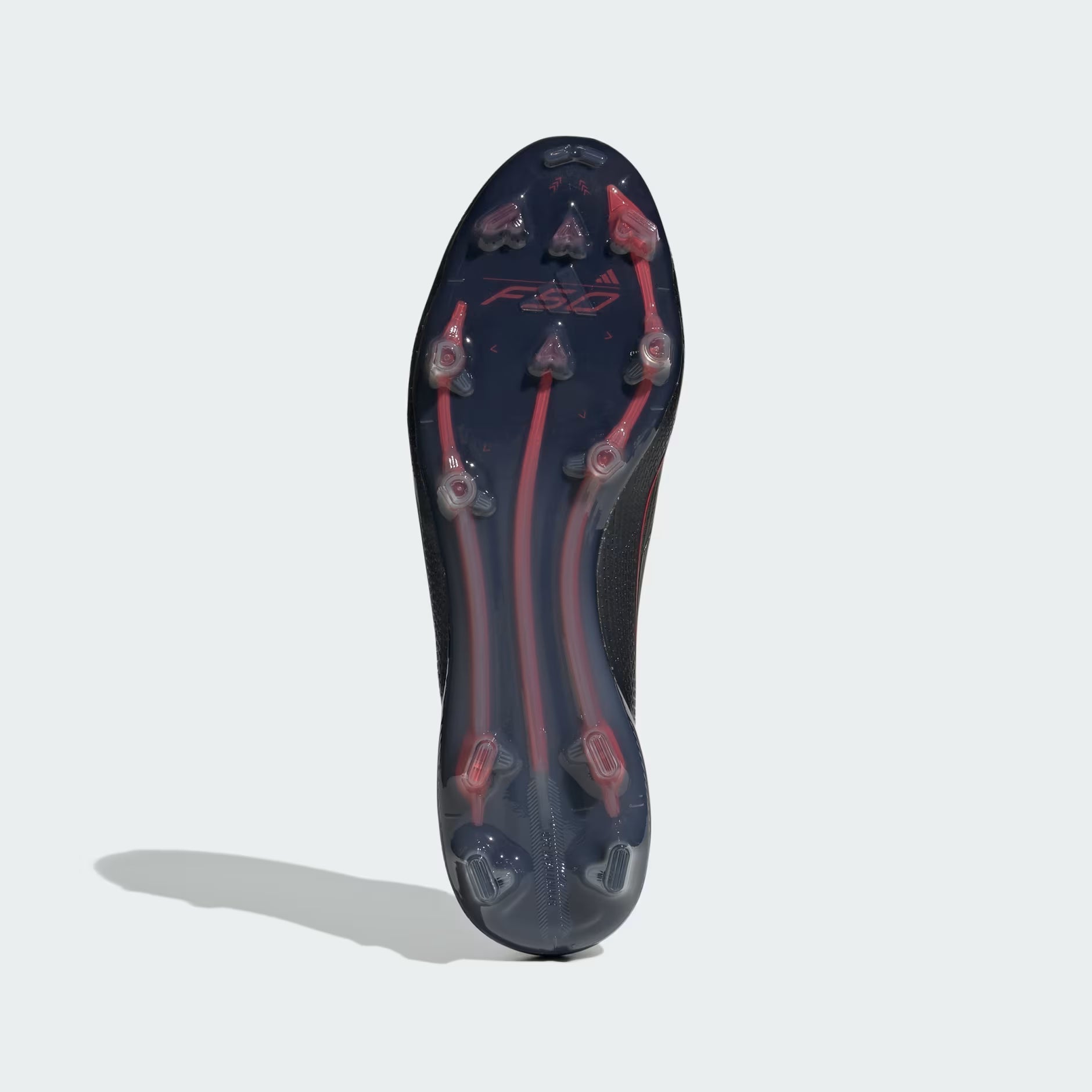 Adidas F50 Elite FG Laced Black/Red - Crampons de football