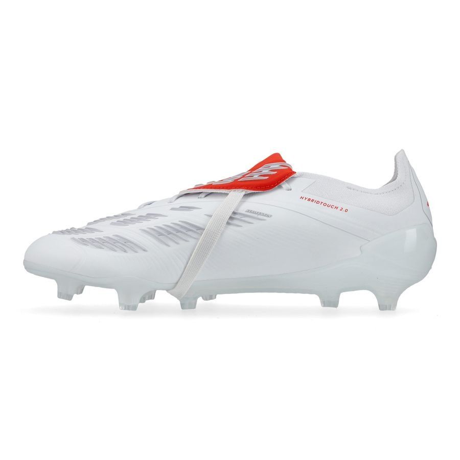 Adidas Predator Elite FT FG White Red - Crampons de football