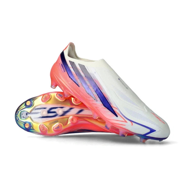 Adidas F50 Hyperfast Elite AG Laceless Chaos vs Control - Crampons de football
