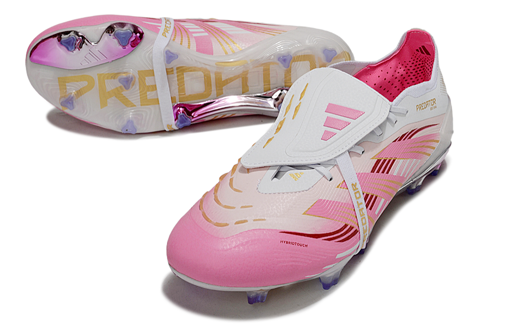 Adidas Predator Elite FT FG White/Pink - Crampons de football