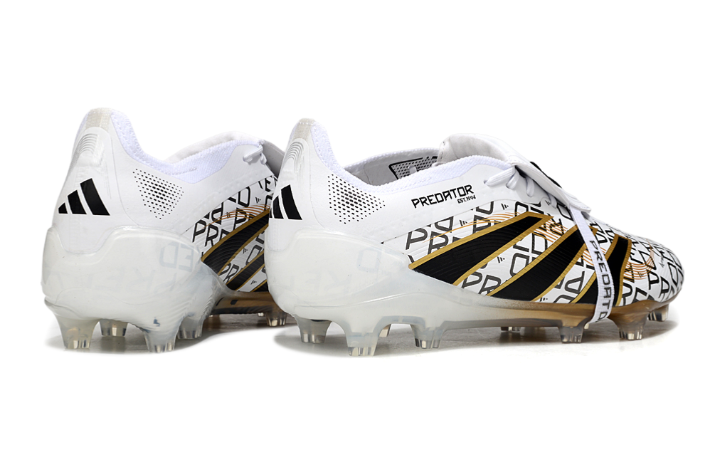 Adidas Predator Elite FT FG White/Gold - Crampons de football