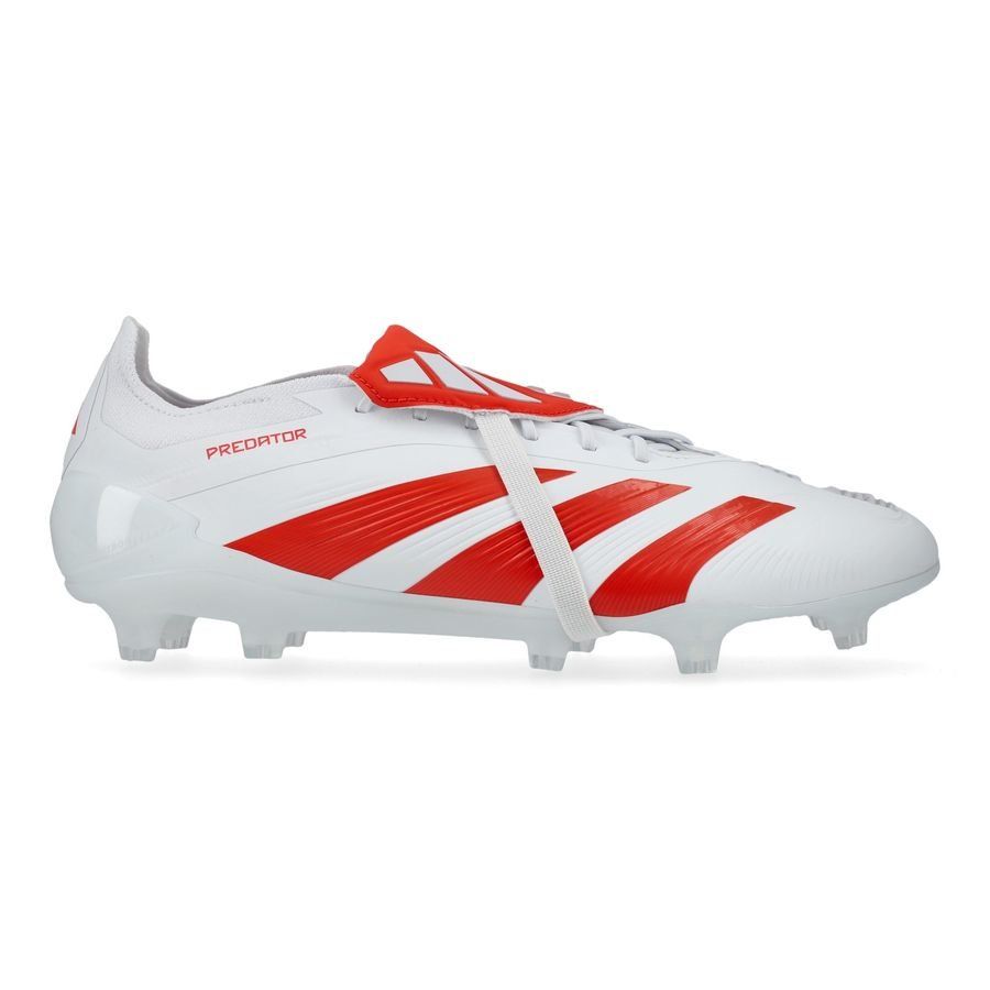 Adidas Predator Elite FT FG White Red - Crampons de football