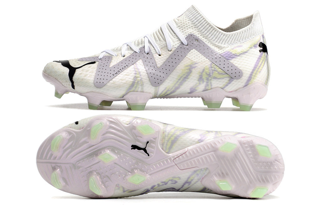 Future 7 Ultimate FG/AG White/Lime Green