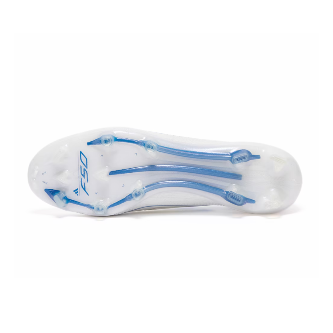 Adidas F50 Elite FG Laceless Polar Victory - Crampons de football